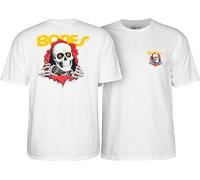 Powell Peralta Ripper T-Shirt, White, Large