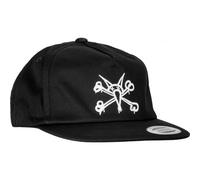 Powell Peralta Skateboard Hat Snapback Vato Rat, Black, One size