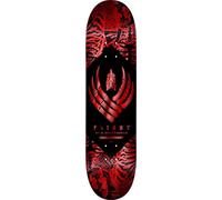 Powell Peralta Skeleton Flight Skateboard Deck, Red Foil, 8.38" x 32.08"