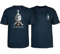 Powell Peralta Skull and Sword T-Shirt, Navy, X-Large