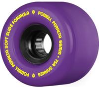 Powell Peralta Snakes Skateboard Wheels, 66mm, 75A, Purple