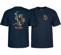 Powell Peralta Steve Caballero Chopper Bike T-Shirts, Navy, XL