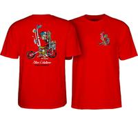 Powell Peralta Steve Caballero Chopper Bike T-Shirts, Red, Large