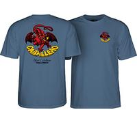 Powell Peralta Steve Caballero Dragon II T-Shirt, Indigo Blue, Extra Large
