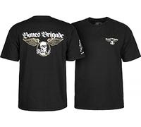 Powell Peralta unisex-adult mens Classic Fit Skateboard T-shirt, Black, XL