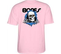Powell Peralta Unisex's Classic Skate Shirt, Light Pink, L