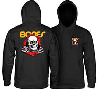 Powell Peralta Unisex's Hooded Sweatshirt, Black, XL