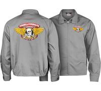 Powell Peralta Winged Ripper Jacket, Gray, Medium