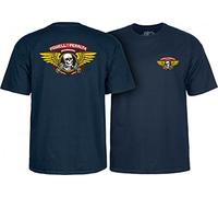 Powell-Peralta Winged Ripper Navy T-Shirt, XX-Large