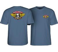 Powell Peralta Winged Ripper T-Shirt, Indigo Blue, 3XL