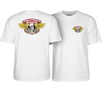 Powell Peralta Winged Ripper T-Shirt, White, X-Large