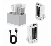 PoweLyt Mini 3 Series Intelligent Flight Battery 2 Packs 7.38V 3850mAh Upgraded Drone Batteries(51 Mins Max Flight Time) and 3 Slots Two-Way Charging Station Compatible with DJI Mini 4 Pro/3 Pro/3