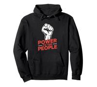 Power 4 People Bold Unity Empowerment Pullover Hoodie