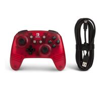 Power A Enhanced Wired Controller - Red Frost (Nintendo Switch)