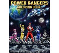 Power a Ra.nger's Coloring Book: Drive Artistic Confidence with Oversized Single-Sided Illustrations Curated for Fun, Mess-Free Coloring Sessions