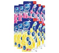 Power Active 'Toilet Rim' Block Fresh Flowers & Lemon 5x50g Bloo Blue One Size
