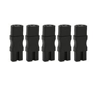Power Adapter 5Pcs, IEC320 C13 to IEC320 C15, 10A 250V, Fits PDU Chassis, Laptop, UPS Socket, Server Room, Peripheral Devices, Printers, Rice Cookers, Electric Cars