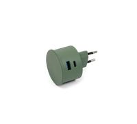Power Adapter Mossy Green