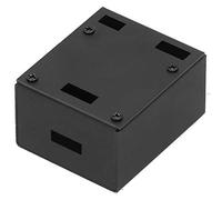 Power Amplifier Chassis Aluminum Alloy Case, WT300 Aluminum Shell, Four - Sided Die Welding Components with Concave Countersunk Surface, Multi - Opening Interface Metal Plate for S