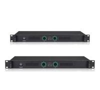 Power Amplifier For Speakers, Dual Channel, Xlr Input, 1u Rack Mount, Professional Amp For Stage Dj, Live Sound, For Musicians