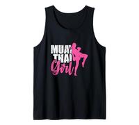 Power and Elegance Muay Thai Girl Tank Top