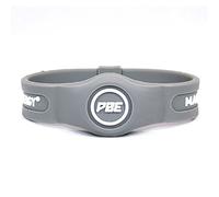 Power Balance Energy Magnetic Therapy Wristband Magnetic Field - 10 Colours! (Grey/White, S)