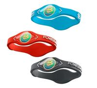 Power Balance the Original Genuine Performance Wristband, 3 pack bangles, safe Waterproof Lightweight durable, size of S+S+M(S 17CM/M 19.0CM), 3 Pieces, no gem