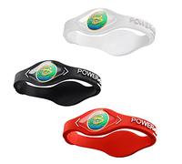 Power Balance the Original Genuine Performance Wristband, safe Waterproof Lightweight durable, size of M+M+L（M 19.0CM/L 20.5CM)