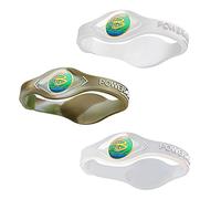 Power Balance the Original Genuine Performance Wristband, Silicone rubber Wristbands Bracelets sports bracelet wristband for men women, size of M+M+L（M 19.0CM/L 20.5CM), Rubber Silicone