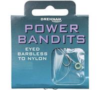 POWER BANDITS Drennan Eyed Barbless (10 to 8lb)