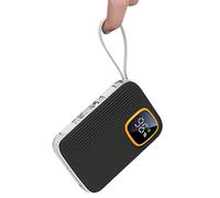 Power Bank 10000mAh, 22.5W Fast Charging Portable Charger With Built in Type-C and iOS Output Cables, LED Display, USB C In/Out External Battery Pack for iPhone iPad Samsung Android (Black)