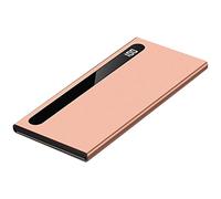 Power Bank，10000Mah High Capacity External Battery, Portable Ultra High Capacity LED Digital Display Usb Powerful External Charger, Fast Charging,Red