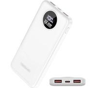 Power Bank, 10000mAh PD 22.5W QC3.0 Fast Charging powerbank, USB C Input and Output Portable Charger with LED Display Battery Pack for iPhone 16/15/14/13 Pro Max Series