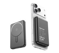 Power Bank 12000mAh for MagSafe, QC4.0 22.5W PD20W USB C Output Fast Charging, Magnetic Portable Charger Secure Wireless for iPhone 17/16/15/14 Series, AirPods, and More