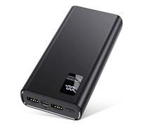 Power Bank 24000 mAh, Power Bank Small But Strong (USB C Output & Input) 5A External Mobile Phone Batteries with Quick Charging Function, Power Bank Large Capacity Compatible with iPhone 14 13 12