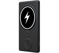 Power Bank， 3 in 1 Wireless 5000Mah, 15 W Wireless Magnetic, Wireless Portable Charger, Portable Charger s Huge Capacity Battery Pack,Black