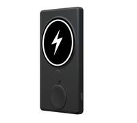 Power Bank,3 in 1 Wireless 5000Mah, 15 W Wireless Magnetic, Wireless Portable Charger, Portable Charger s Huge Capacity Battery Pack,Black