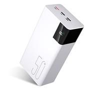 Power Bank 5000 mAh: 22.5 Watt Fast Rechargeable External Battery with High Capacity, 5 Outputs and 3 Inputs Power Bank