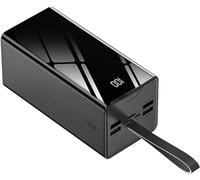 Power Bank 50000mAh, 22.5W Fast Charging Portable Charger with FlashLight, 5 Outputs & 3 Inputs External Battery Pack for iPhone 14 13 12, iPad etc