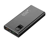 Power Bank, 65W Portable Charger 30000Mah, PD 20W QC3.0 Fast Charging External Battery Pack with LED Display, Cell Phone Emergency Power