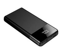 Power Bank, 80000Mah Portable Battery Charger, Ultra High Capacity Led External Compatible Usb Powerful Charger,Black