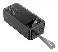 Power Bank 80000Mah USB Portable Charger, High Capacity Battery Pack with Display, Quick Charge for All Mobile Phones,Black