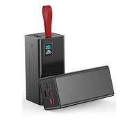 Power Bank 90000mAh with QC 3.0 & PD 30W Fast Charging, 5-Port Portable Charger for Camping and Outdoor(USB-C Input/Output)