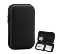 Power Bank Case Carrying Case,Hard Drive Case for Portable External WD Elements/WD My Passport/Seagate Hardrive,Travel Cable Bags Organiser EVA Tech Pouch for Electronics Travel Essentials