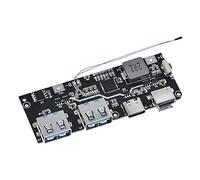 Power Bank Circuit Board, 22.5W 5 Ports Charger Board, Bidirectional Fast Charging Mobile Power Module Circuit Board for Power Supply