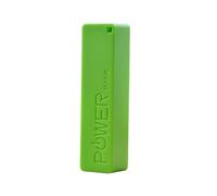 Power Bank Compact Practical Reusable Plastic Battery Mobile Phone Charger Portable Case Charging Box Accessories Green