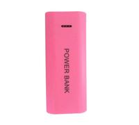 Power Bank Compact Useful Practical Battery Mobile Phone Charger Portable Case Charging Box DIY Accessories Fittings Pink