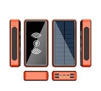 Power Bank fast charging, 100000Mah, Wireless High Capacity Pack With 5 Outputs 4 Inputs & Led