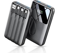 Power Bank Fast Charging 10000mAh,22.5W Portable Charger(USB-C Input & Output), PD 3.0 QC 3.0 External Mobile Phone Batteries,6 Output & 2 Input, Compatible with iPhone 16 15 14 13 12