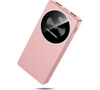 Power Bank Fast Charging 10000mAh, PD3.0 QC4.0 22.5W Portable Charger USB C Input & Output, Powerbank with LED Display, Battery Pack Compatible with iPhone16/15/14/13/12, Samsung, Android More, Pink
